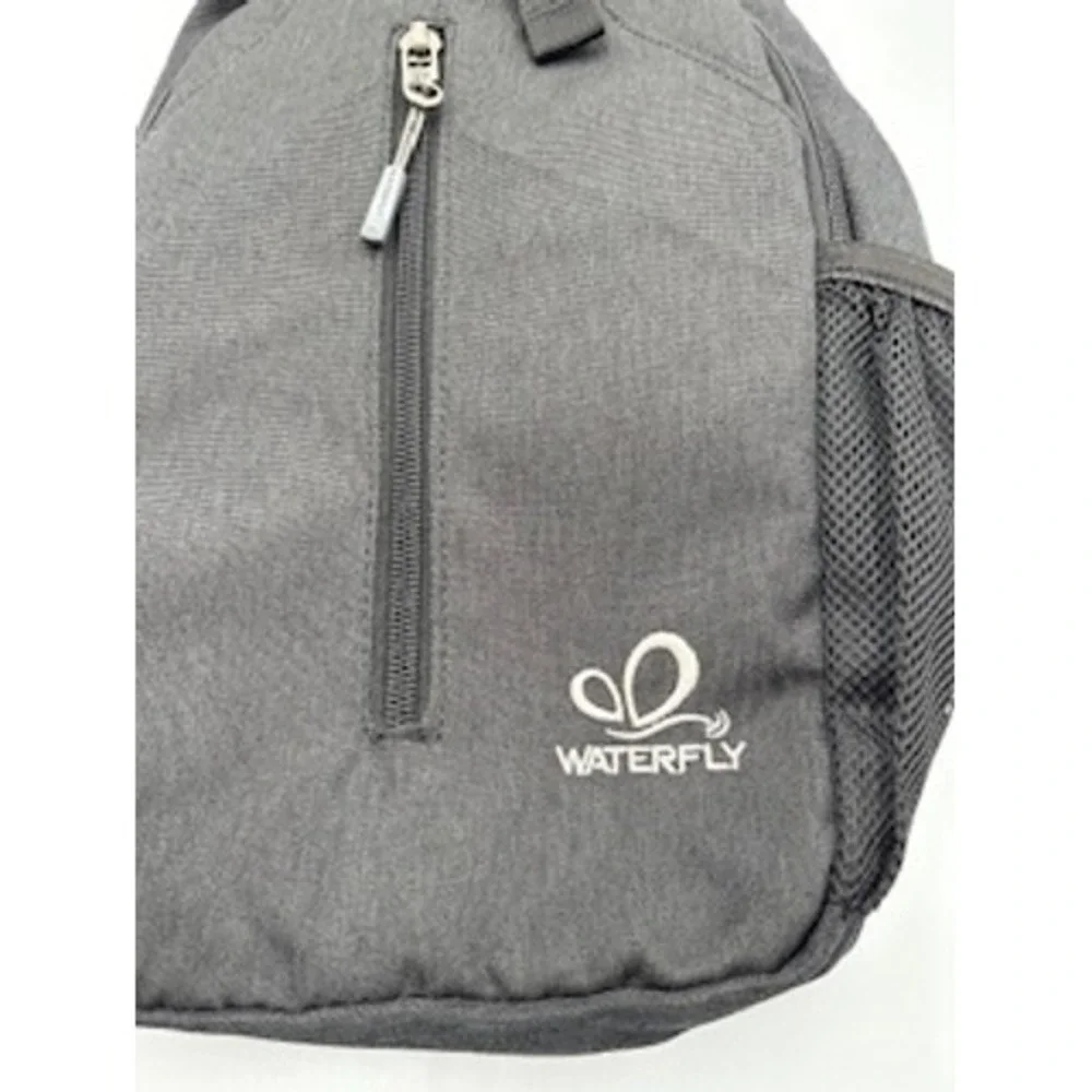 Waterfly Sling Backpack Grey Crossbody Shoulder Bag Gorpcore Outdoor Day Pack